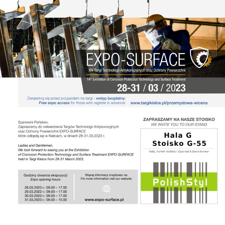 Read more about the article Expo – Surface 2023 Targi Kielce