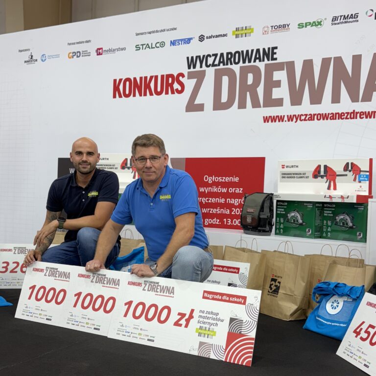 Read more about the article PolishStyl sponsorem nagród w kultowym konkursie Wyczarowane z Drewna!